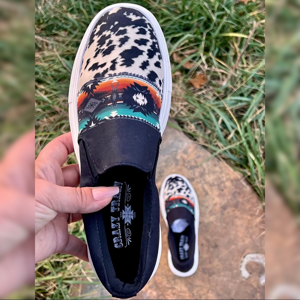 Aztec Cow Slipons - Picture 4 of 4